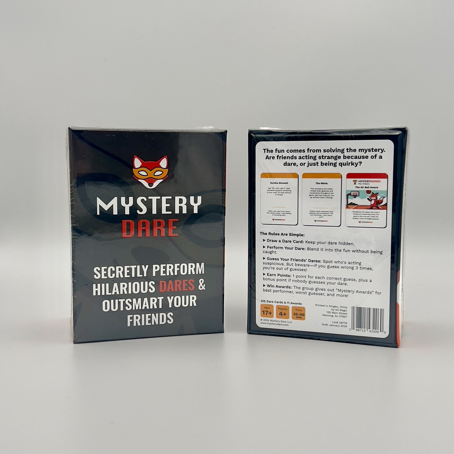 Mystery Dare – The Hilarious Secret Dare Party Game